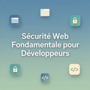 Sécurité Web Fondamentale pour Développeurs